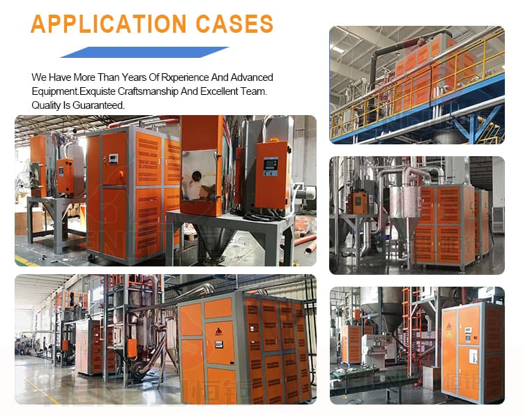 Honeycomb dehumidifier for platic dehumidifying