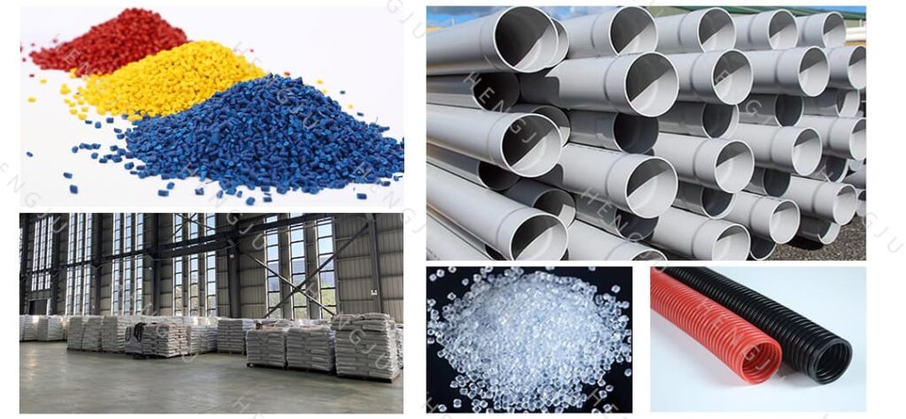 Pipe raw materials and molded products