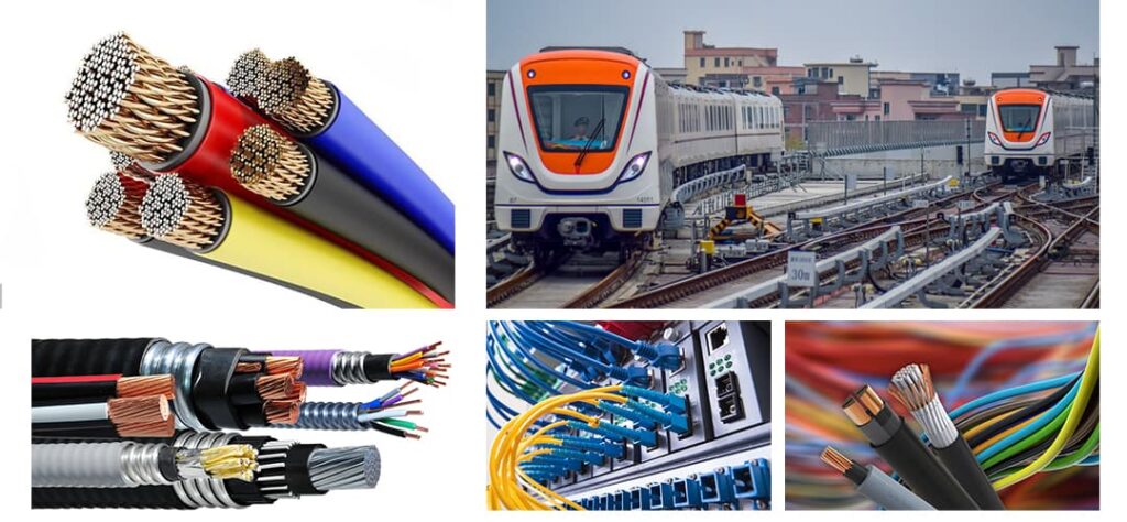 Products and application fields of the cable industry