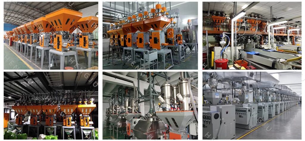 Application case of weighing and mixing system