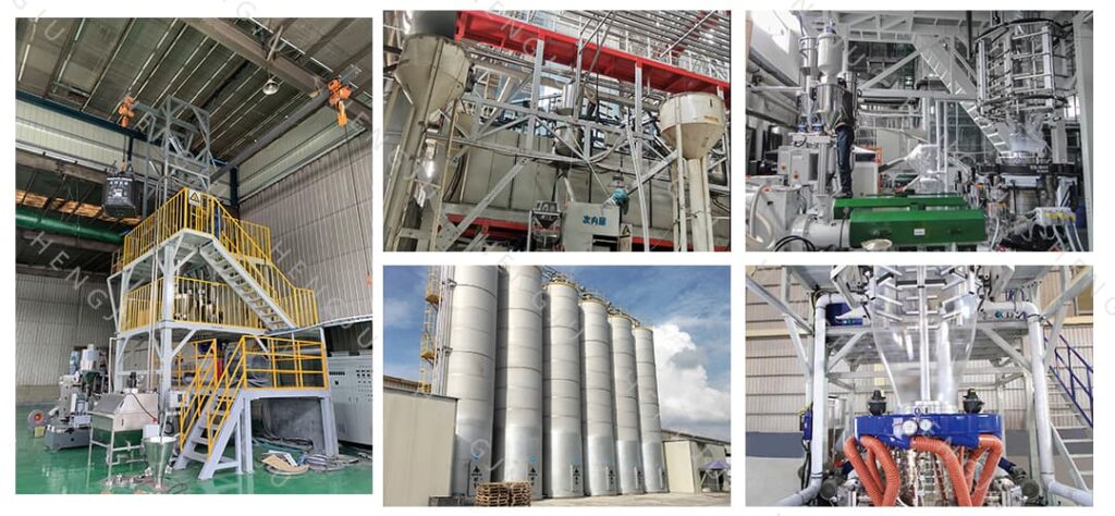 Application of Central conveying System in Membrane Industry