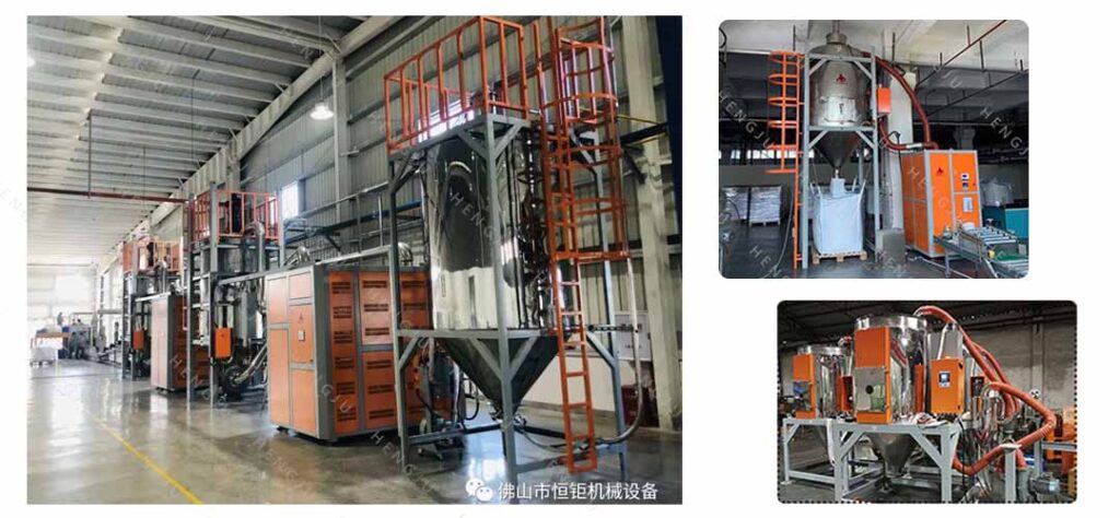 Hengju Dehumidifying drying  in Plastic industry  applications