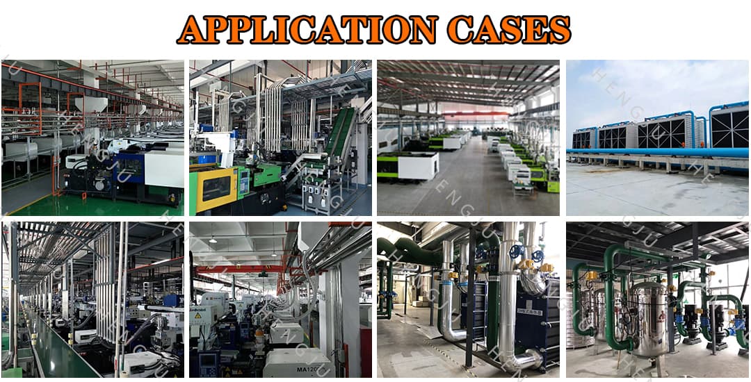 application cases of central chiller system
