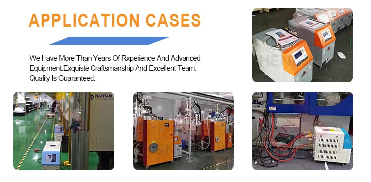 Application case of mold temperature controller