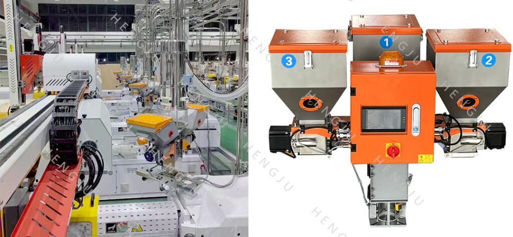 volumetric doser machine uses standard configuration