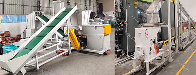 The difference between powerful plastic crusher and machine-side plastic crusher