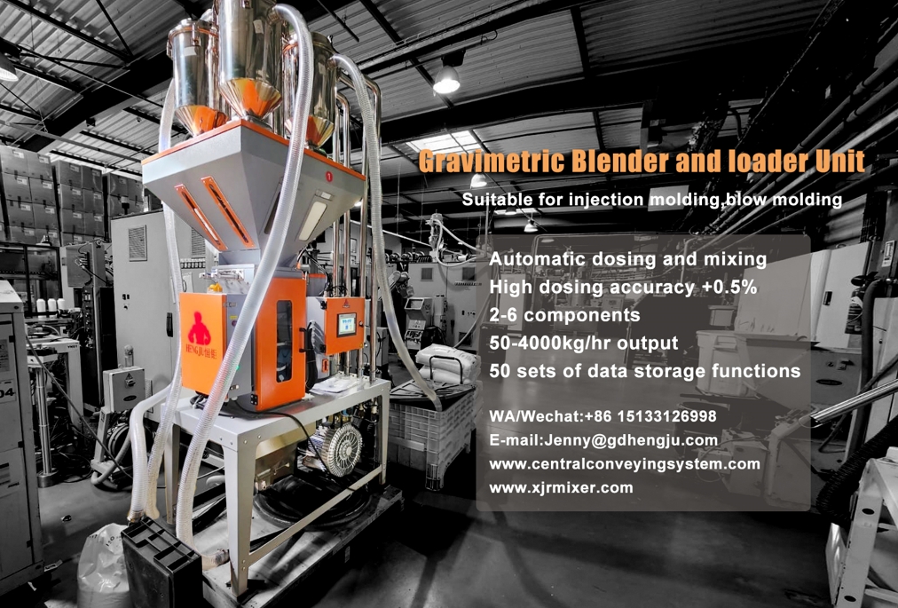 Gravimetric blender autonomously optimize precise batching.