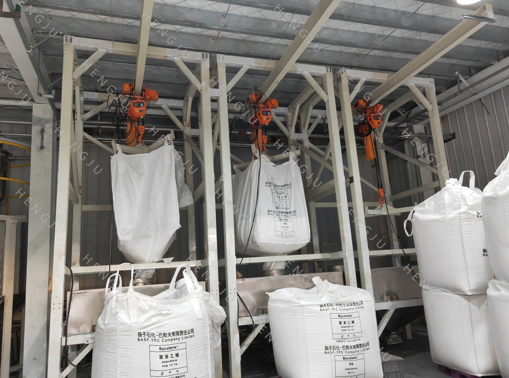 ton bag feeding system